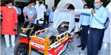 CSR: Hero Motocorp hands over 2 special first-responder vehicles to community health centres in Alwar