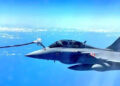 On way to India, 5 Rafales re-fuelled mid-air by French tanker