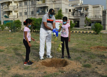 Konark Corps organises massive plantation drive at Jodhpur Military Station