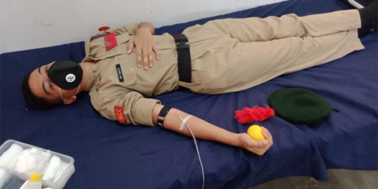 COVID-19: To commemorate Kargil Vijay Diwas, NCC Directorate Gujarat holds month-long blood donation campaign in July