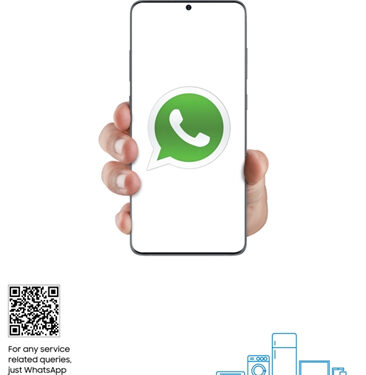 Samsung enhances contactless customer service offerings with new WhatsApp support – 1800-5-SAMSUNG (1800-5-7267864)