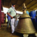 UP’s Jalesar Hindu, Muslim artisans cast 2.1-tonne brass bell for Ram temple