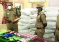 Over 1,000 kg of banned tobacco items seized, 2 held