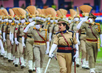 Woman inspector puts father’s funeral on wait mode, leads Independence Day parade