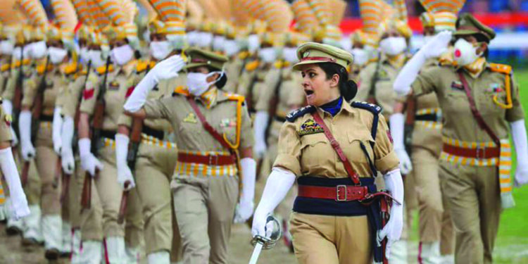Woman inspector puts father’s funeral on wait mode, leads Independence Day parade