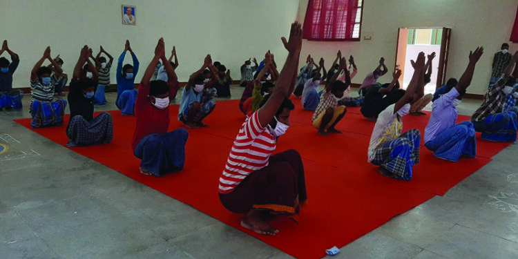 Isha Foundation conducts virtual yoga sessions for TN prisoners
