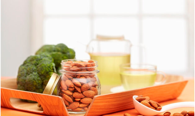 Ayurveda bats for sattvic food almonds