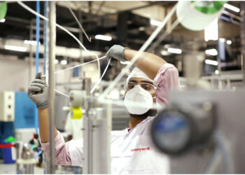To help protect frontline healthcare workers, Honeywell establishes N95 mask production line in Pune 