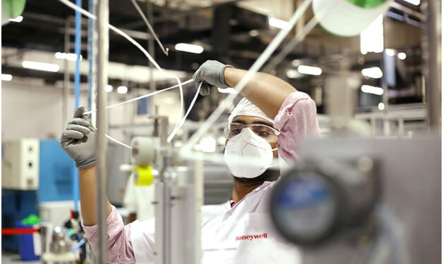 To help protect frontline healthcare workers, Honeywell establishes N95 mask production line in Pune 