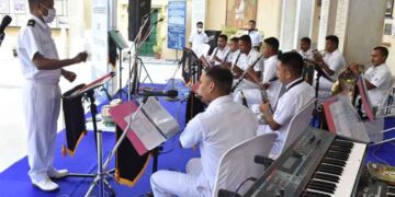 Ahead of Independence Day, Naval band from INS Valsura holds concert in Porbandar