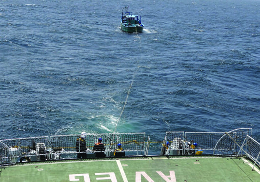 ICG Rescues Nine Stranded Fishermen Off Thoothukudi