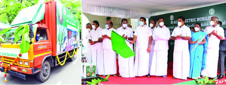 TN Chief Minister flags off 3,501 Amma Mobile Ration Shops across the state