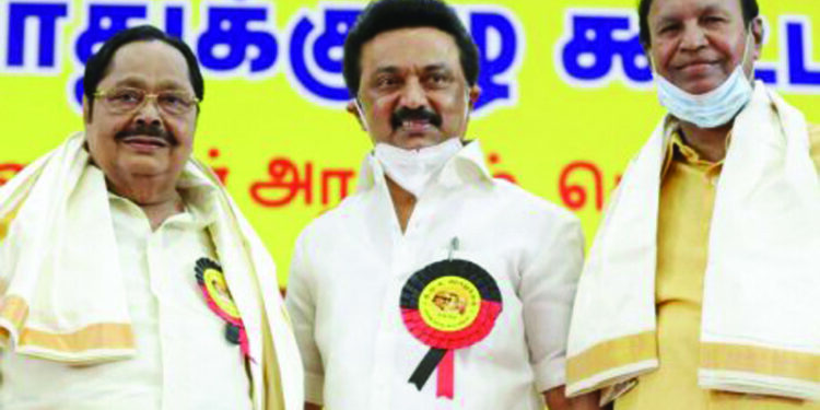 Duraimurugan elected DMK General Secretary, T R Baalu treasurer