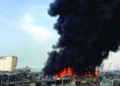 Huge fire breaks out at Beirut port a month after explosion