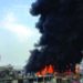 Huge fire breaks out at Beirut port a month after explosion