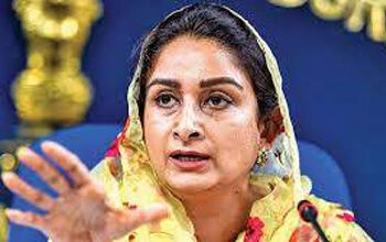 Farm bills’ impact: Prez accepts Harsimrat Kaur Badal’s resignation