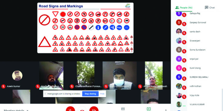 Honda educates road safety awareness to frontline COVID-19 warriors of Chennai