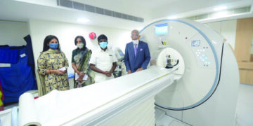 TN Health Minister inaugurates country’s first 640 slice CT scanner at Apollo Hospital in Chennai