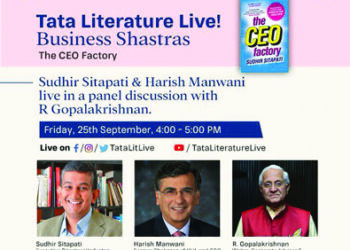 Business Shastras – Sixth Session of Tata Literature Live Today