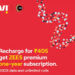 Zee5 offers premium subscription exclusively for Vi customers with Rs. 405 recharge