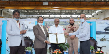 HAL rolls out 300th Advanced Light Helicopter – Dhruv – from its hangar