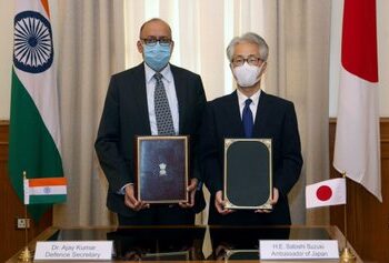To contain China’s muscle-flexing, India, Japan ink mutual military logistics agreement