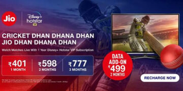 Jio bowls over cricket fans with data, voice, text benefits and Disney+ Hotstar VIP