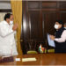 Naidu administers oath to Parimal Nathwani, consecutive 3rd time RS MP  