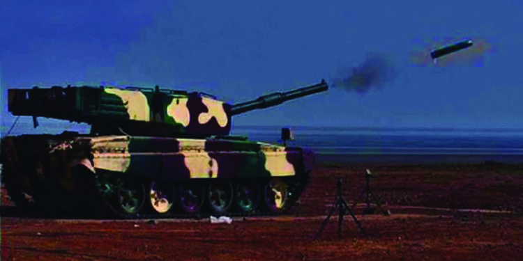 DRDO successfully test fires laser-guided anti-tank guided missile