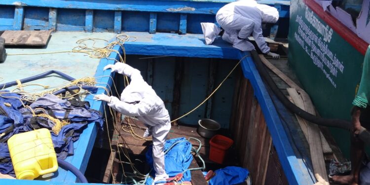 ICG rescues Six Fishermen in Gulf of Mannar