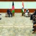 Head of Afghan peace council Abdullah Abdullah meets PM Modi
