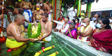 Navaratri Brahmotsavam festivities concludes at Tirumala shrine