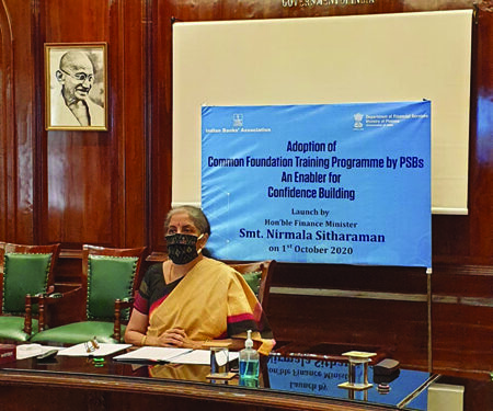 Prepare cadre of officials well versed in local languages to better serve customers, FM tells Bankers