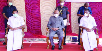 Days after sparring, AIADMK’s ‘Two leaves’ stage unity show