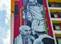 80 Ft Wall Mural Of Mahatma Gandhi Unveiled At Chennai Central Suburban Terminal (MMC)