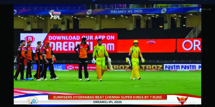 IPL 2020 – Match 14: SRH beat CSK by seven runs