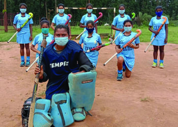 Girls trained at helipad in remote Naxal area selected for junior hockey national trials