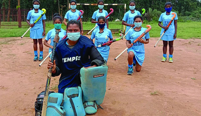 Girls trained at helipad in remote Naxal area selected for junior hockey national trials