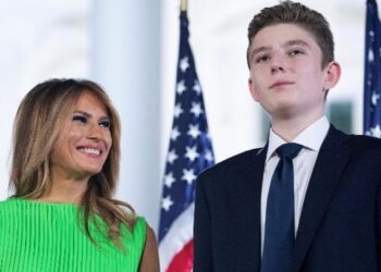 Trump’s son Barron tested positive for COVID-19, reveals Melania