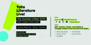 Tata Literature Live – Mumbai LitFest-2020 pandemic adapted; to go virtual between Nov. 16 and 22