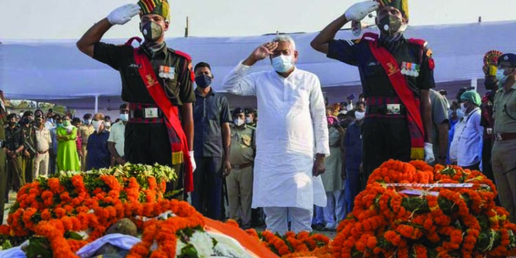 Ram Vilas Paswan, a man for all seasons in Indian politics, cremated in Patna