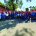 Railway employees protest delay in payment of bonus