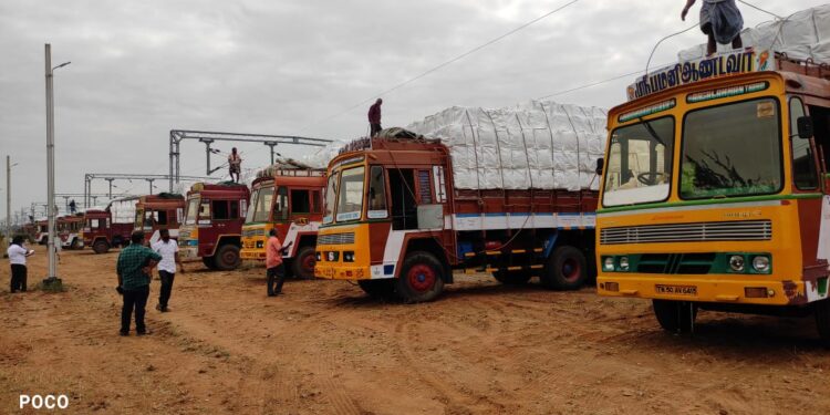 Salem division of SR in TN ferries mosquito nets to Odisha