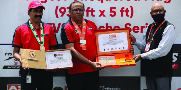 TVS Motor’s Apache bike brand crosses 40 lakh sales milestone