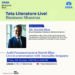 Tata Literature Live – Business Shastras session on Friday
