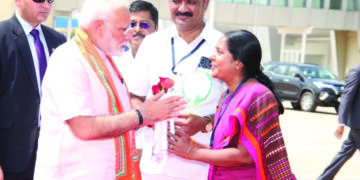 Vanathi Srinivasan appointed Chief of BJP Mahila Morcha