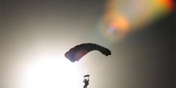 88th Air Force Day: IAF shatters its record of highest skydive landing at Khardungla Pass in Leh
