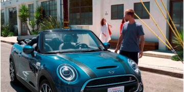 German luxury carmaker BMW drives in Mini Convertible Sidewalk Edition in India