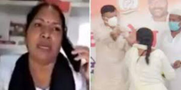 Ticket for ‘rapist’: Cong woman worker roughed up at party meet in UP; State unit orders probe