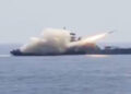 Navy demonstrates combat readiness; releases video of missile hitting target